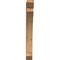 Ekena Millwork Thorton Slat Smooth Bracket, Western Red Cedar, 3 1/2"W x 20"D x 32"H BKT04X20X32THR06SWR - alternate 4